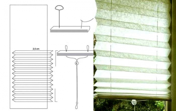 Жалюзи из обоев своими руками
